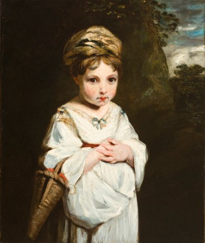 Jordbærpiken, 1773-77 av Joshua Reynolds